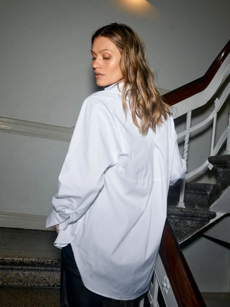 Mos Mosh Enola Shirt White