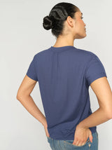 Mos Mosh Shira Tee Crown Blue