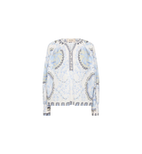 Mos Mosh Wylde Orchid Blouse Brunnera Blue
