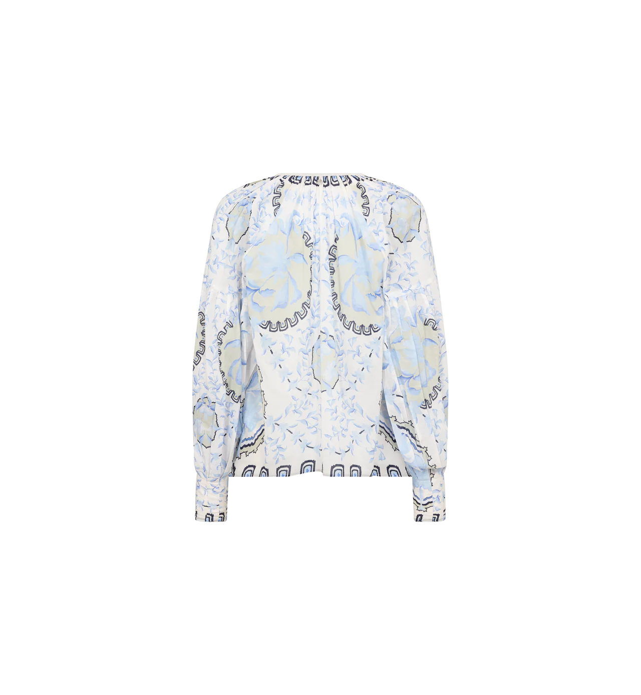 Mos Mosh Wylde Orchid Blouse Brunnera Blue