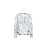 Mos Mosh Wylde Orchid Blouse Brunnera Blue