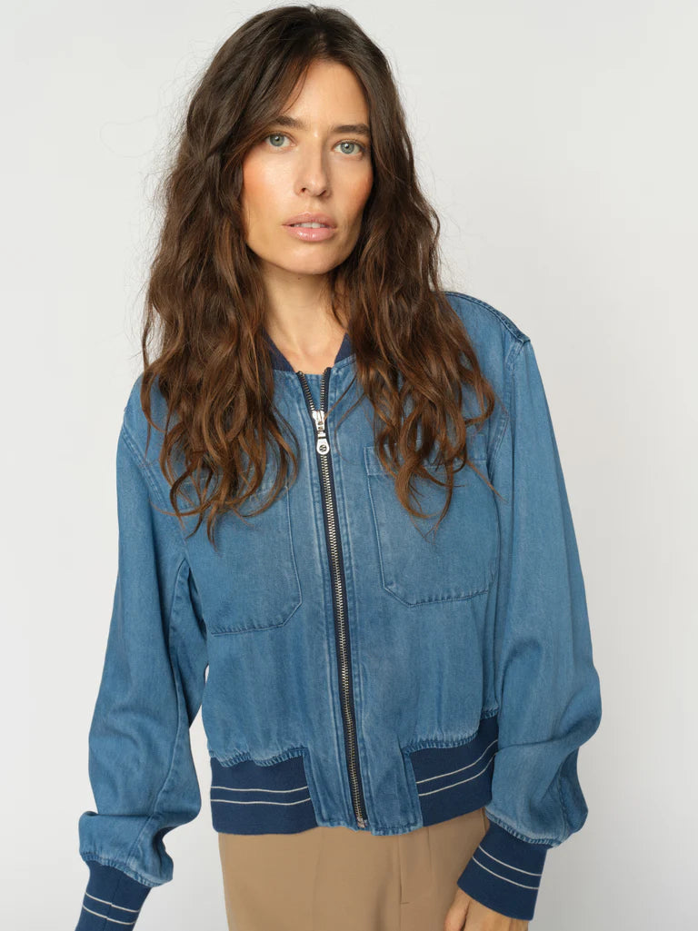Mos Mosh Cate Onyx Jacket Light Blue