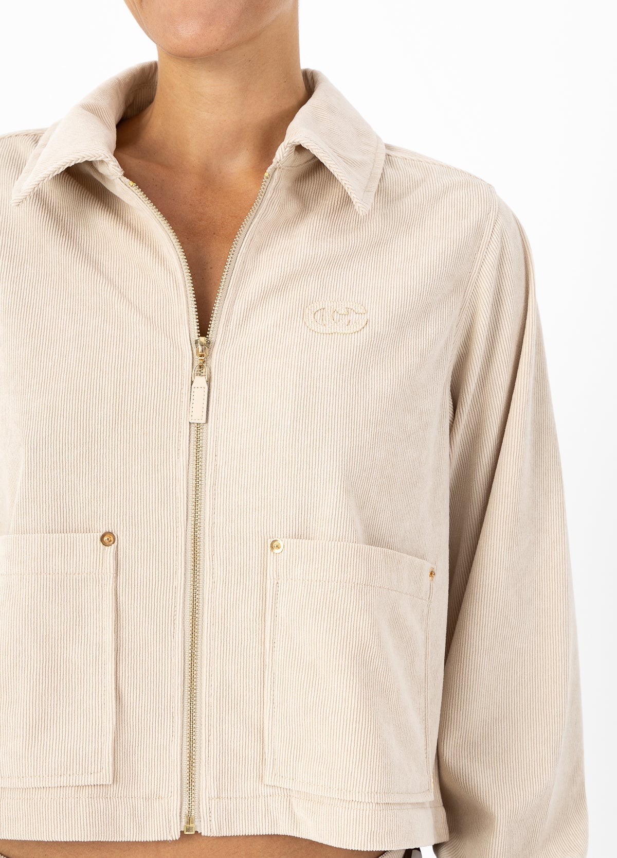 Coster Copenhagen Corduroy Jacket Pearl