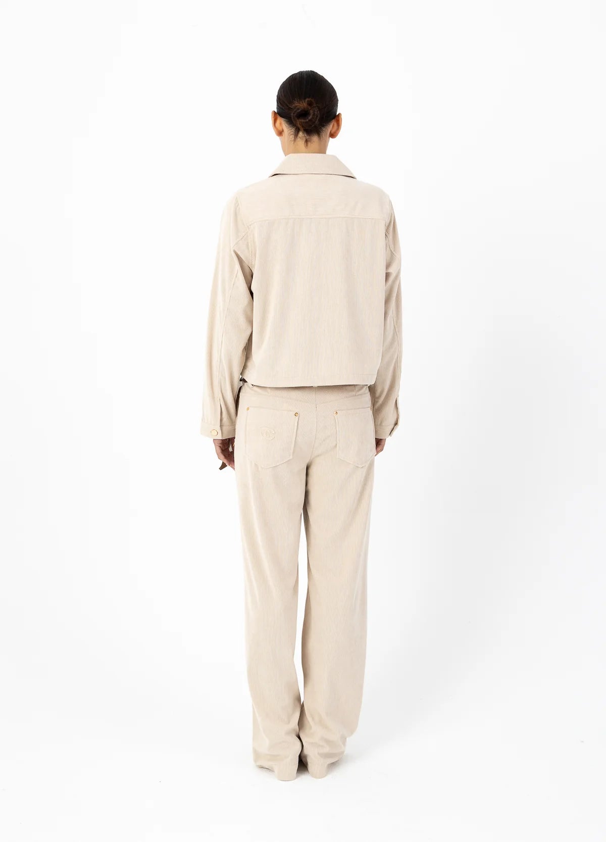Coster Copenhagen Corduroy Jacket Pearl