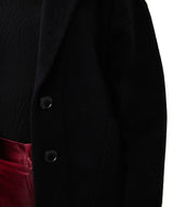 Esqualo Cardigan Blazer Long Black