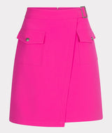 Esqualo Pocket City Skirt Neon Cerise