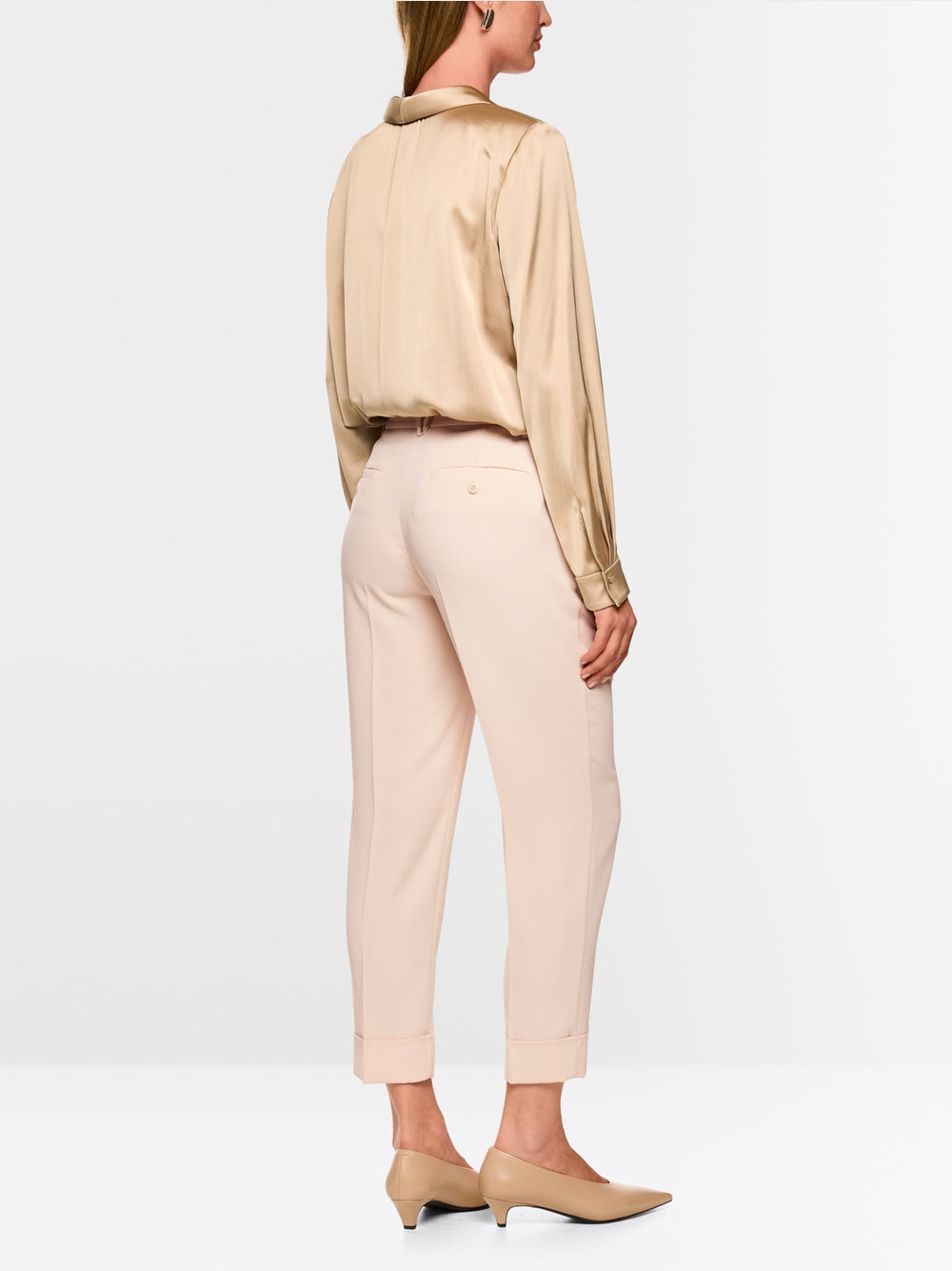 Marc Cain FRANCA Pants with Turn-up Magnolia AP81.38W65