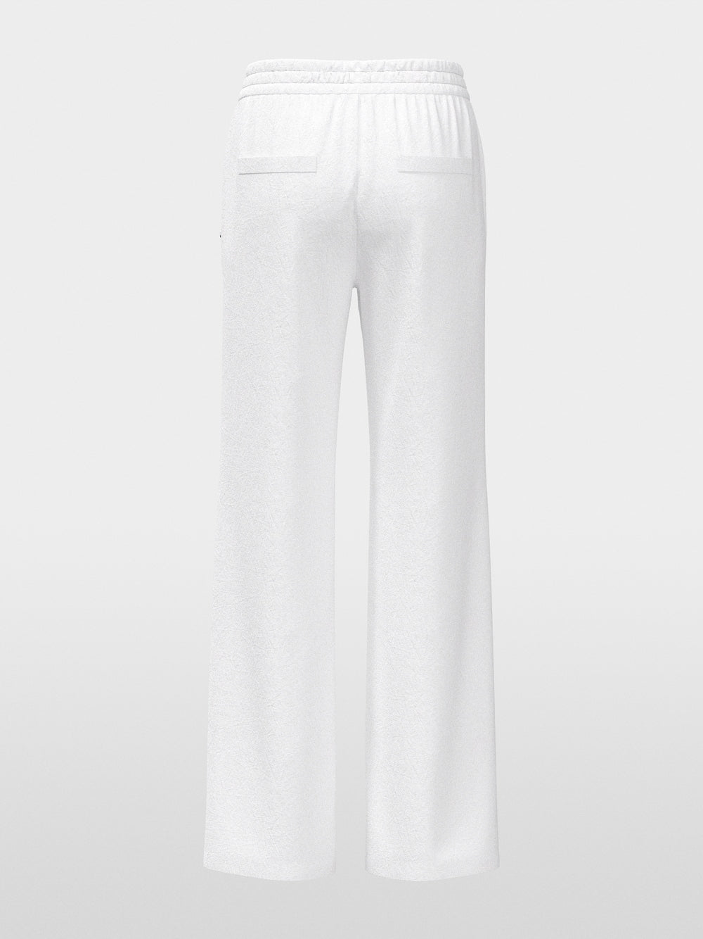 Marc Cain Collections WASHINGTON Wide Fit Pull up Pants White AC81.79W03