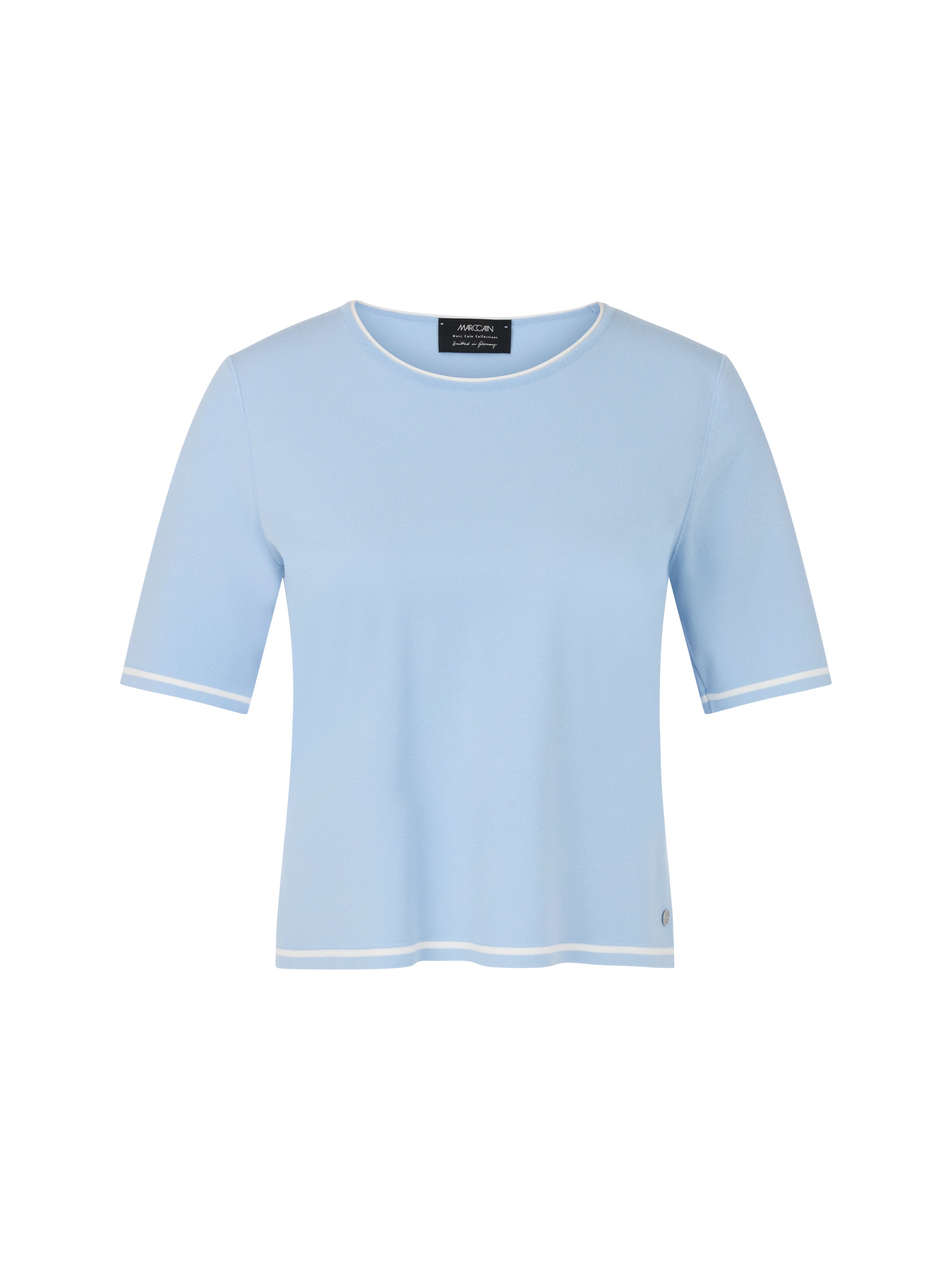 Marc Cain Collections Rethink Together Fine Sweater Magical Blue AC.41.09M11