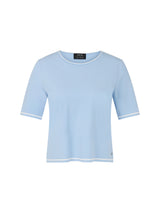 Marc Cain Collections Rethink Together Fine Sweater Magical Blue AC.41.09M11