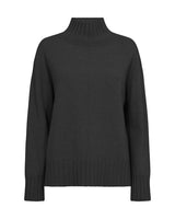 Mos Mosh Aima Cashmere Highneck Knit Black