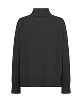 Mos Mosh Aima Cashmere Highneck Knit Black