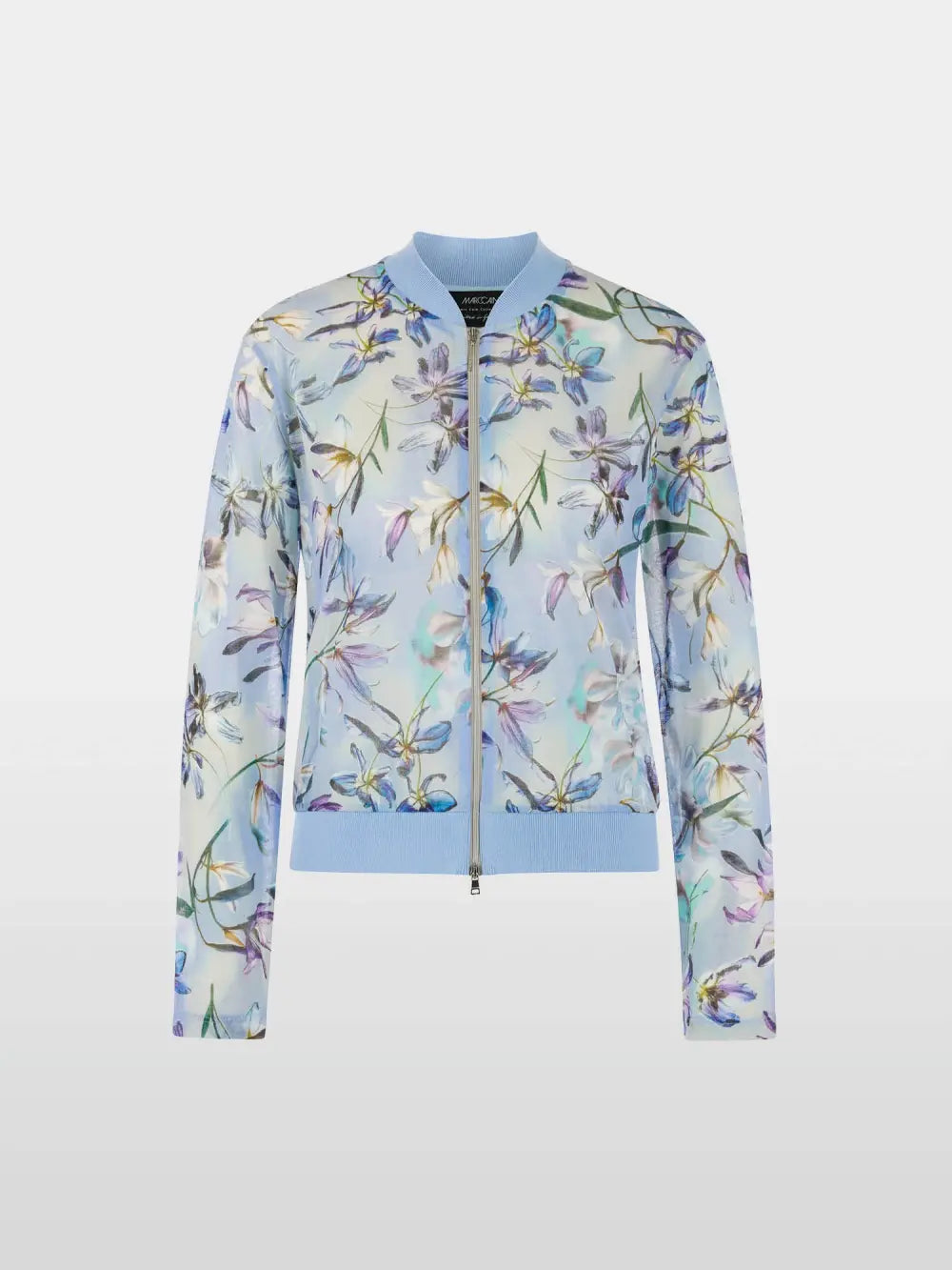 Marc Cain Collections Zip Cardigan Magical Blue