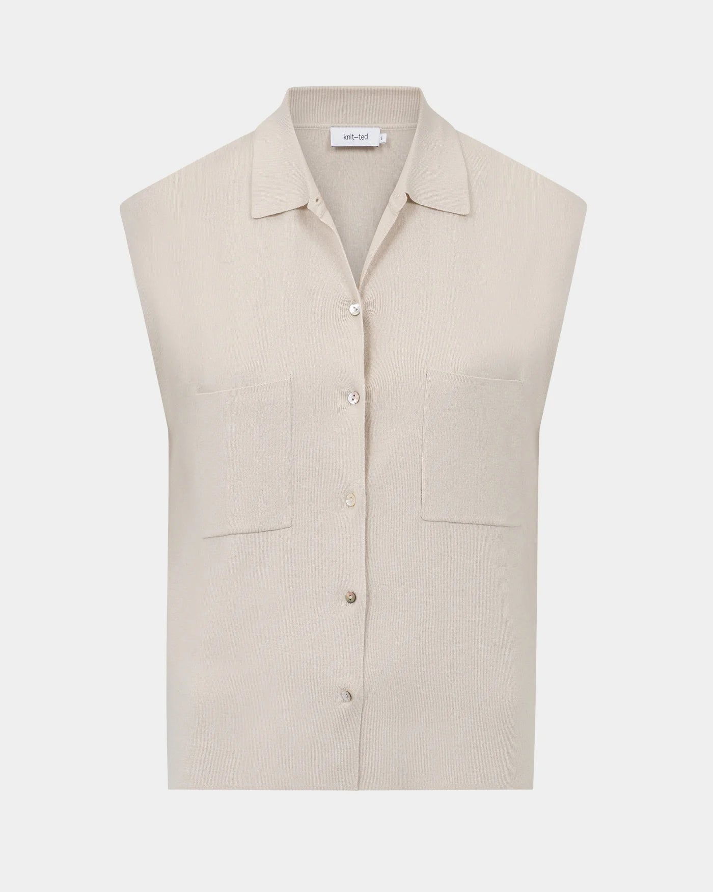 Knit-Ted Pam Cardigan Creme