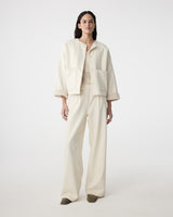 Knit-ted Summer Jacket  Ivory