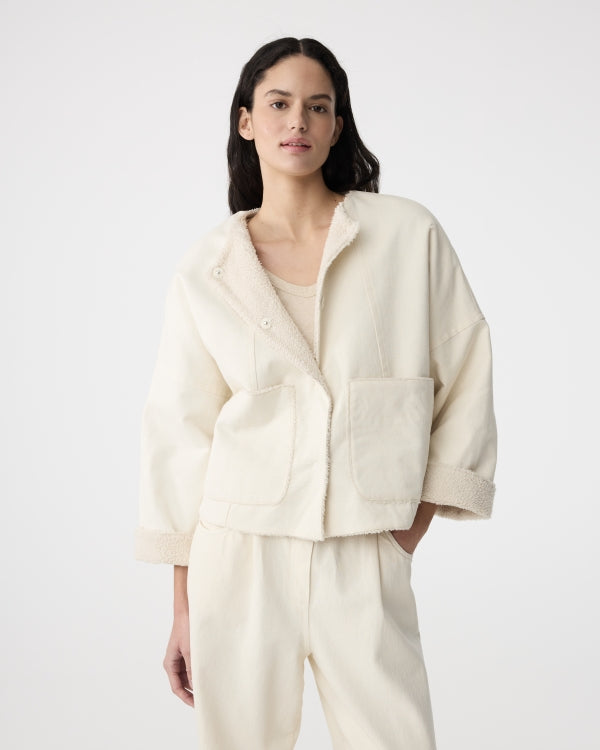 Knit-ted Summer Jacket  Ivory