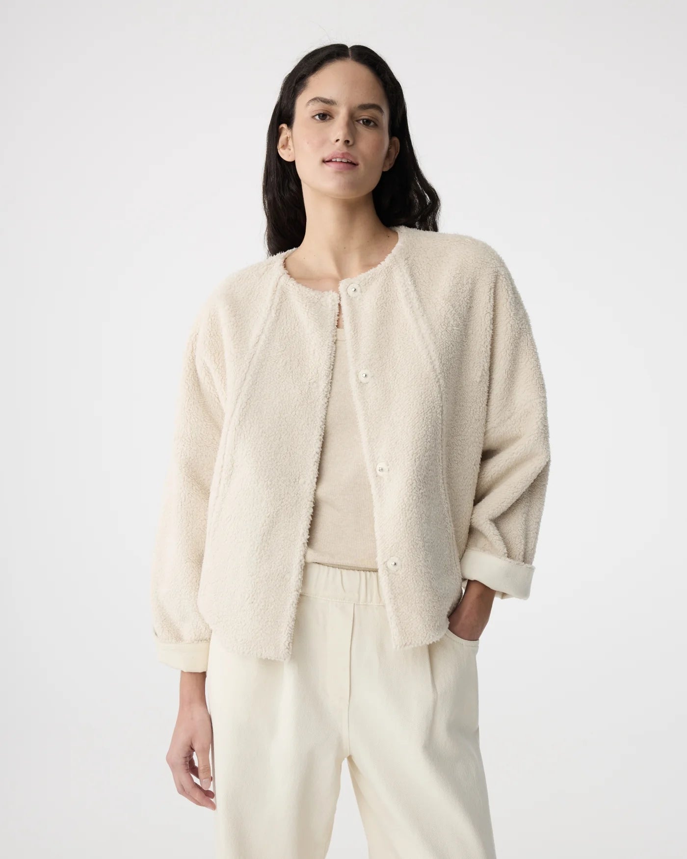 Knit-ted Summer Jacket  Ivory