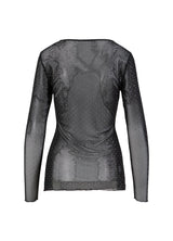 Coster Copenhagen Heart EVE Mesh Blouse Black