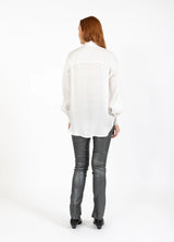 Coster Copenhagen Jolie Metallic Shirt White