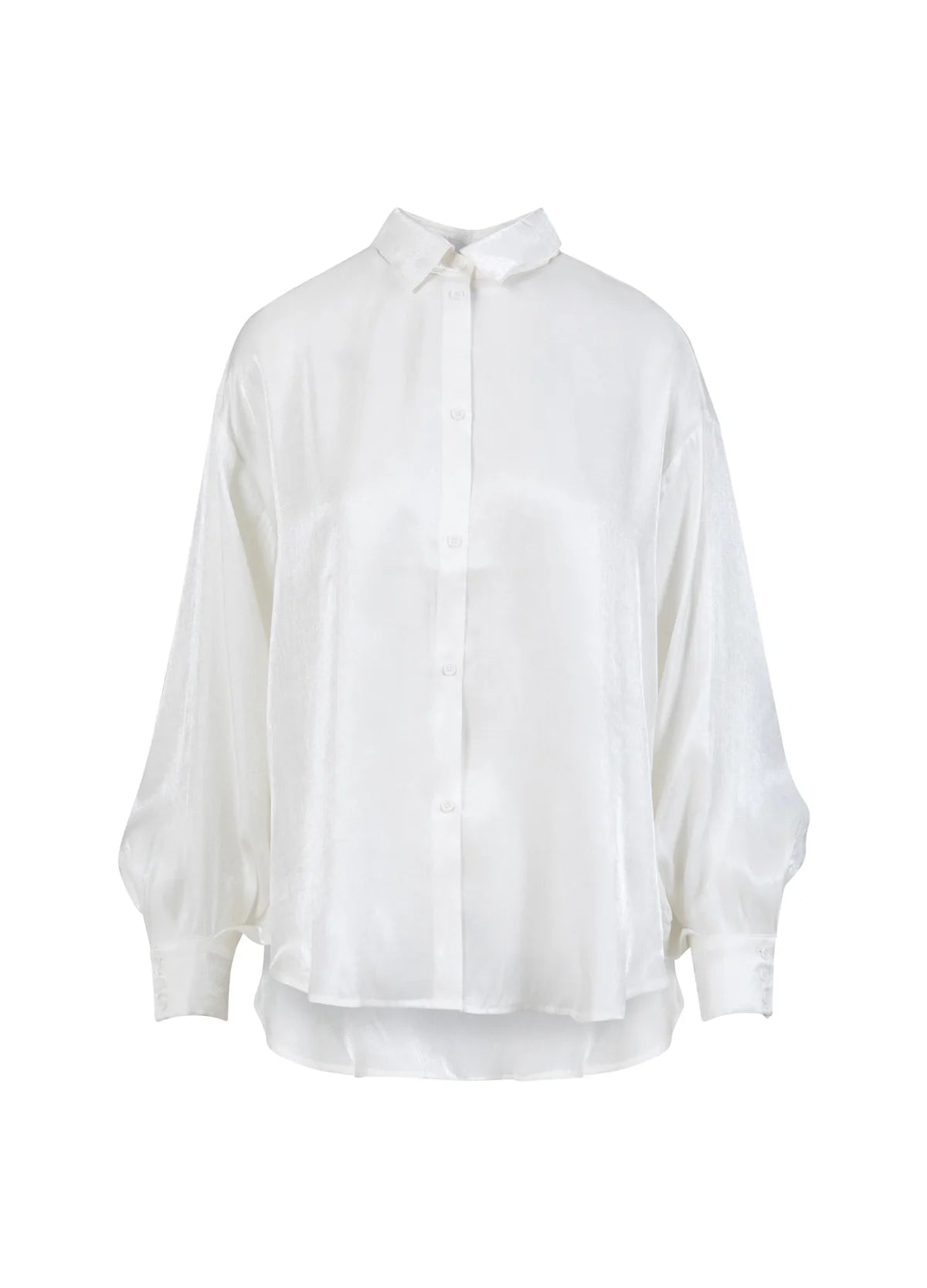 Coster Copenhagen Jolie Metallic Shirt White