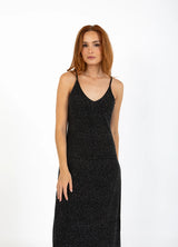 Coster Copenhagen Rhinestone Dress Black