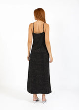 Coster Copenhagen Rhinestone Dress Black