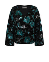 Mos Mosh Lizza Tinsel Blouse Storm