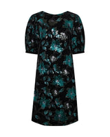 Mos Mosh Clemente Tinsel Dress Storm