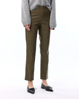 Knit-Ted Cleo Pants Dark Olive