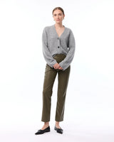 Knit-Ted Cleo Pants Dark Olive