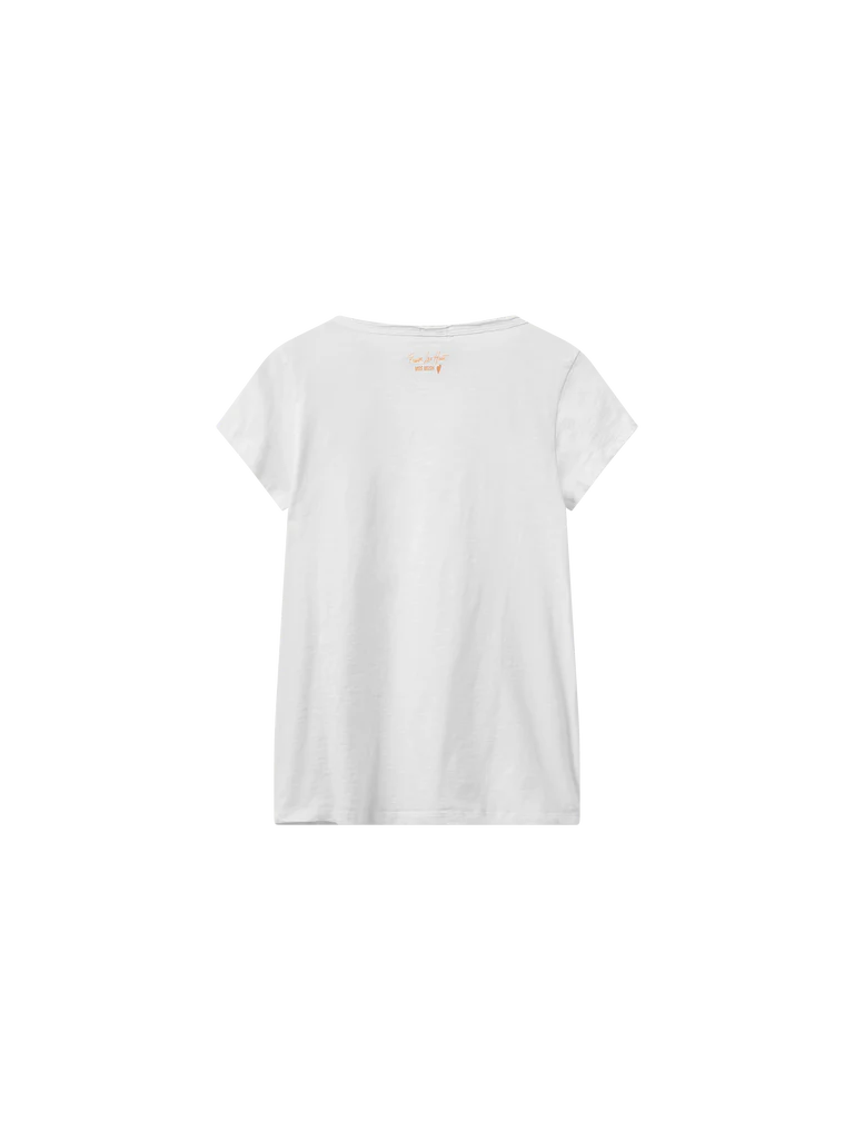 Mos Mosh Tulli VNeck Tee White