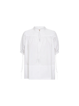 Mos Mosh Tarima Cotton Blouse White