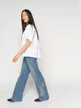Mos Mosh Tarima Cotton Blouse White