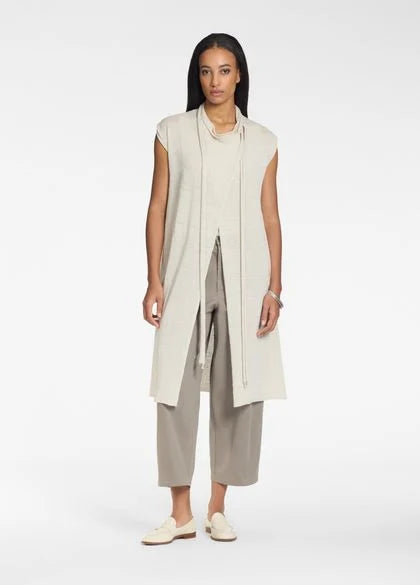 Sarah Pacini  Long Cardigan ( Colour Linen ) 11.062.25