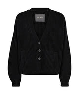 Mos Mosh Wynter V-neck Cardigan Black