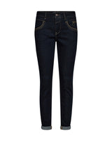 Mos Mosh Naomi Rinse Jeans Dark Blue