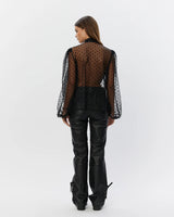 Sofie Schnoor Bow Blouse Black