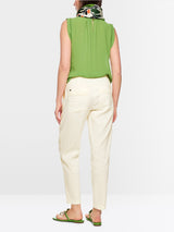 Marc Cain Collections FORDON Pants Bright Ecru AC81.80W70