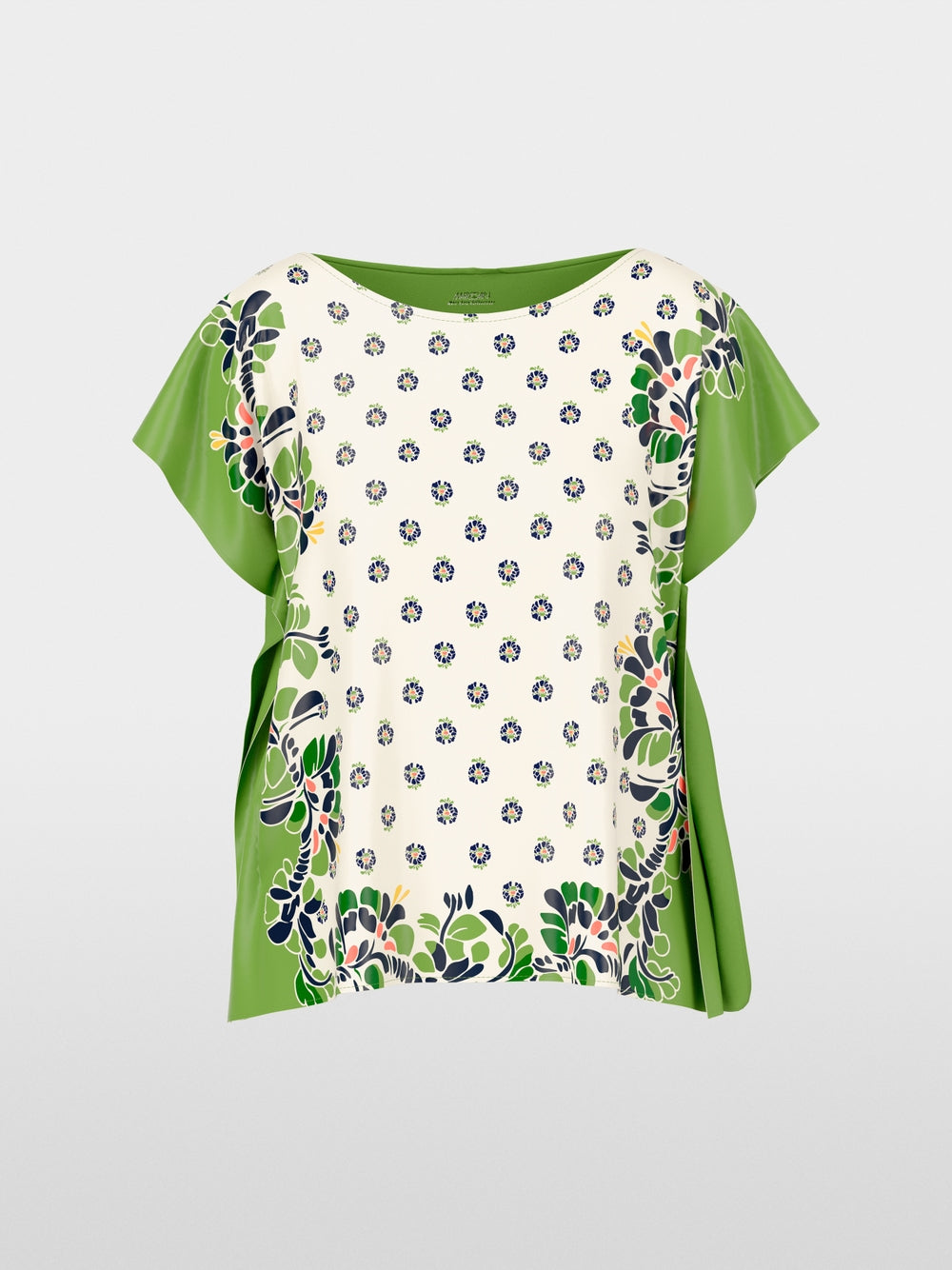 Marc Cain Collections Silk Top Hibiscus Print AC55.24J56