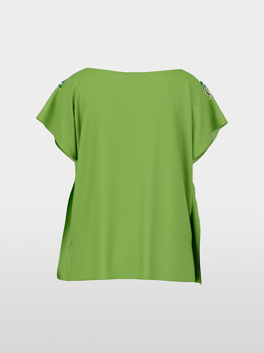 Marc Cain Collections Silk Top Hibiscus Print AC55.24J56