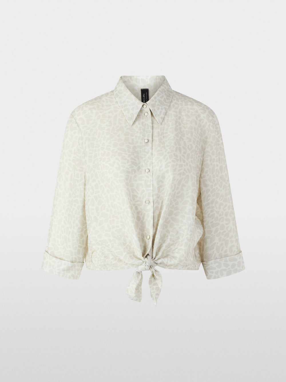 Marc Cain Collections Blouse with Knot Detail Bright Ecru AC51.43W58