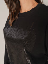 Mos Mosh Dakota Glam Sweatshirt Black