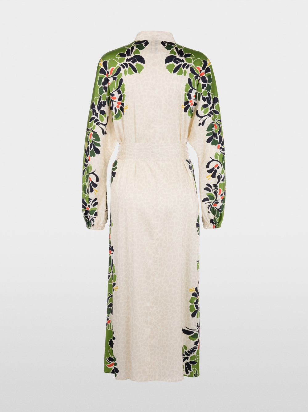 Marc Cain Collections Maxi Dress with Stylized Flowers AC21.46W42