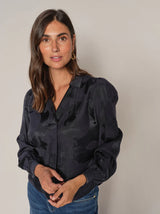 Mos Mosh Aldo Baubles Blouse Salute Navy