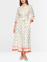 Marc Cain Collections Printed Cotton Dress AC21.46W42
