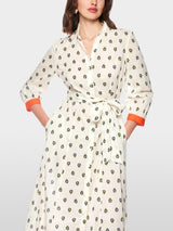 Marc Cain Collections Printed Cotton Dress AC21.46W42