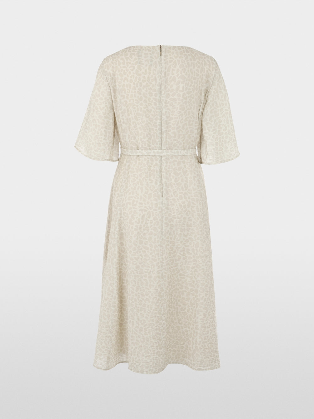 Marc Cain Collections Flowing Dress with Leopard Print AC21.32W58