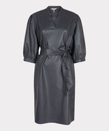 Esqualo Vegan Leather Dress Grey