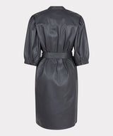 Esqualo Vegan Leather Dress Grey