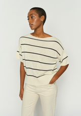 Mos Mosh Arlen Paper Knit Ecru